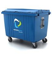 2500 liter afvalcontainer afmeting