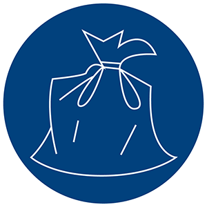 Restafval container formaten