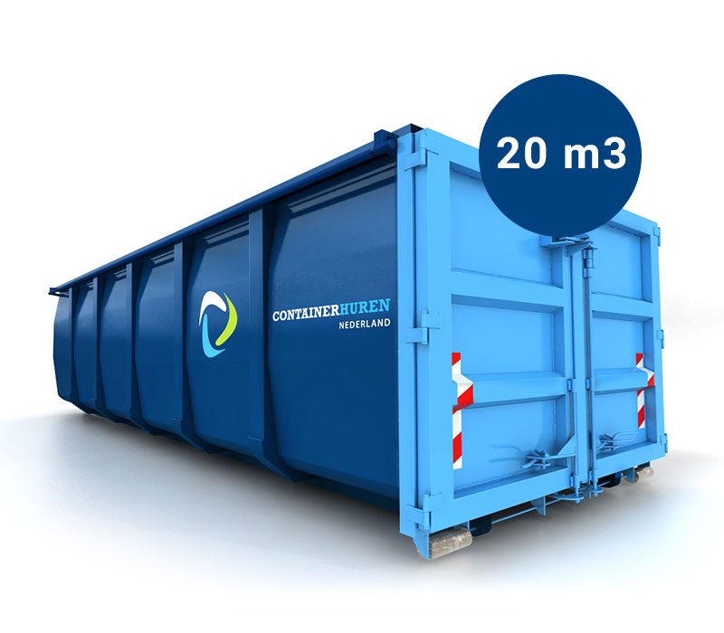 afzetcontainer 20m3