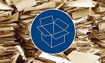 papiercontainer voor bedrijf