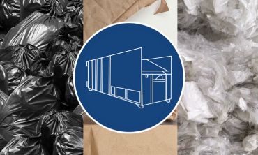 perscontainer bedrijfsafval